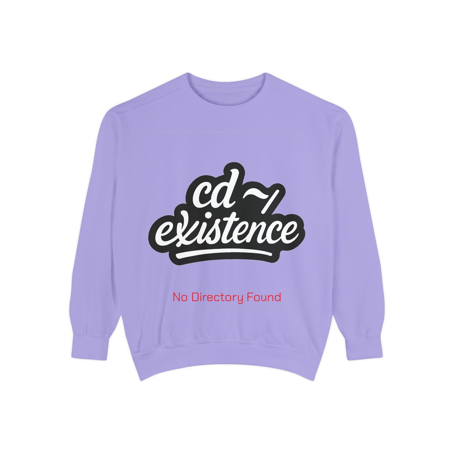cd ~/existence Sweatshirt – Funny Linux Terminal & Programmer Humor Pullover