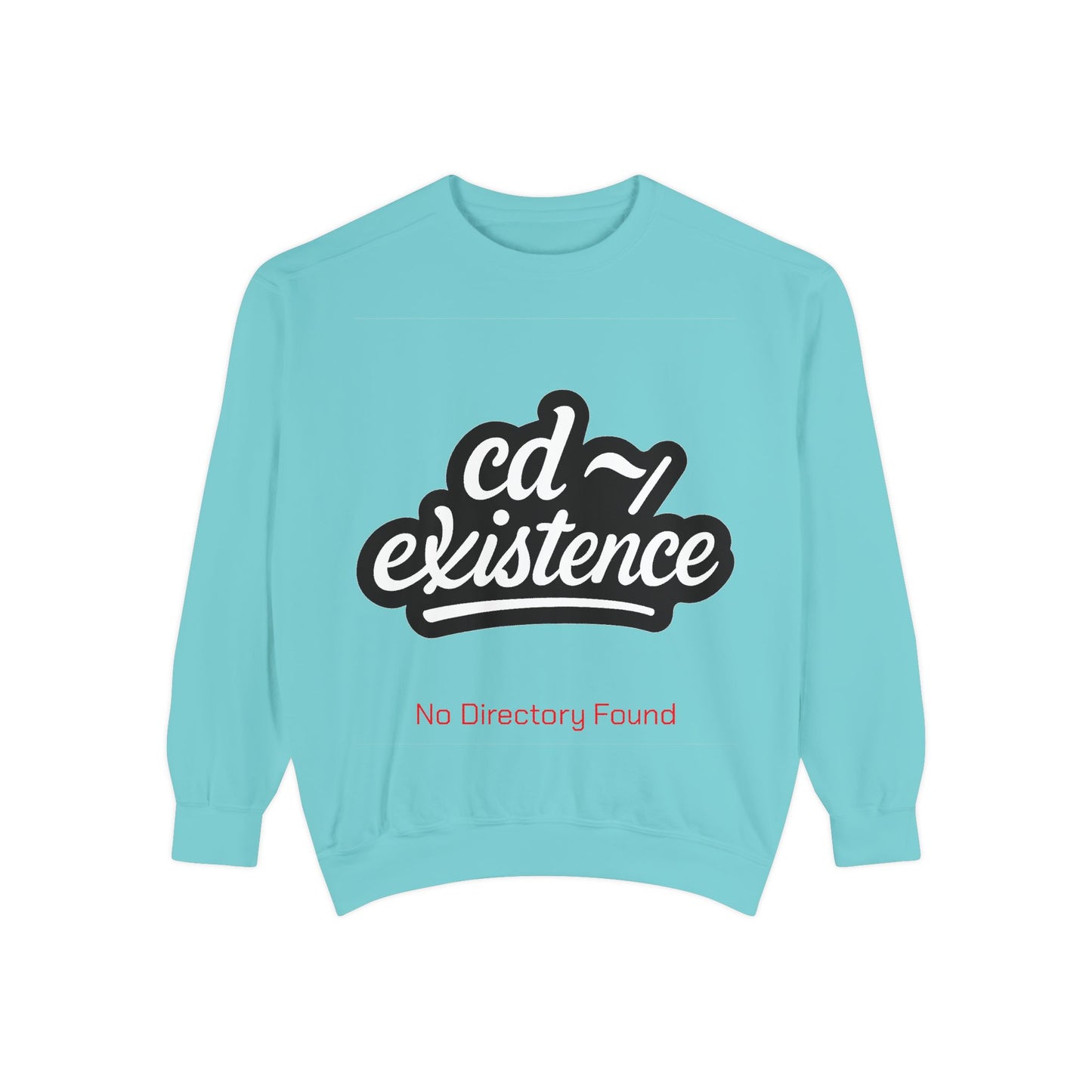 cd ~/existence Sweatshirt – Funny Linux Terminal & Programmer Humor Pullover