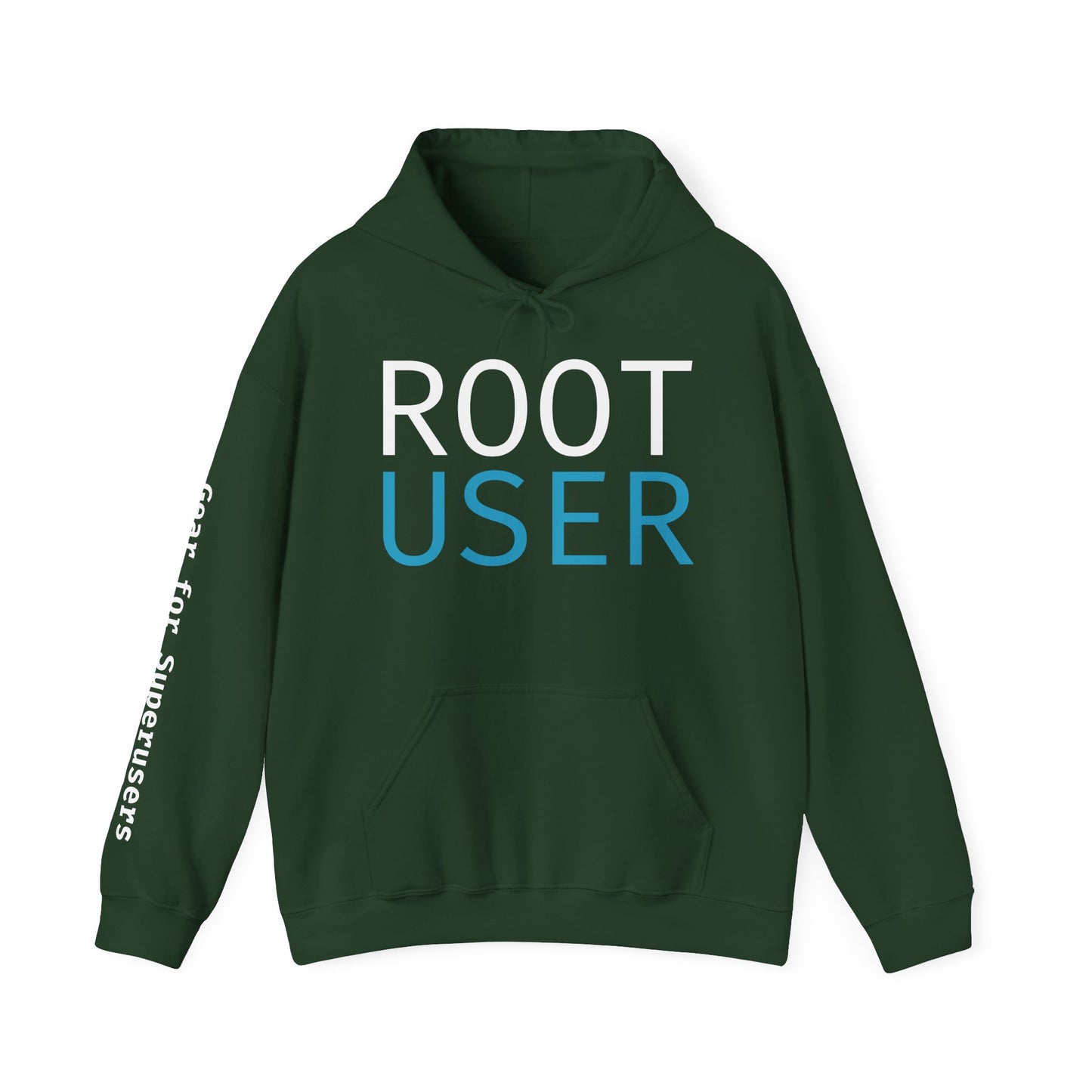 Root User Hoodie – Tech-Inspired Hoodie for Programmers, Hackers & Sysadmins