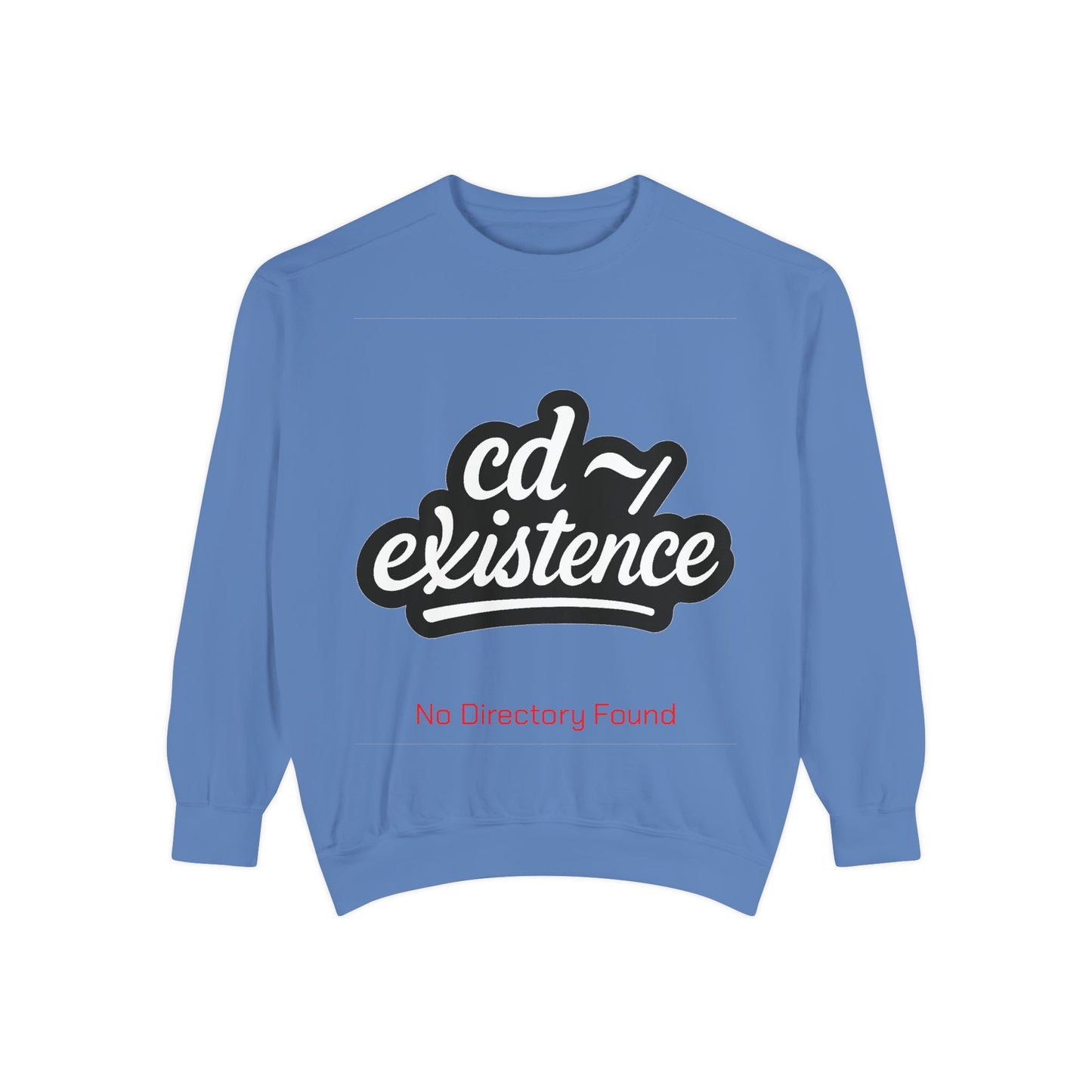 cd ~/existence Sweatshirt – Funny Linux Terminal & Programmer Humor Pullover