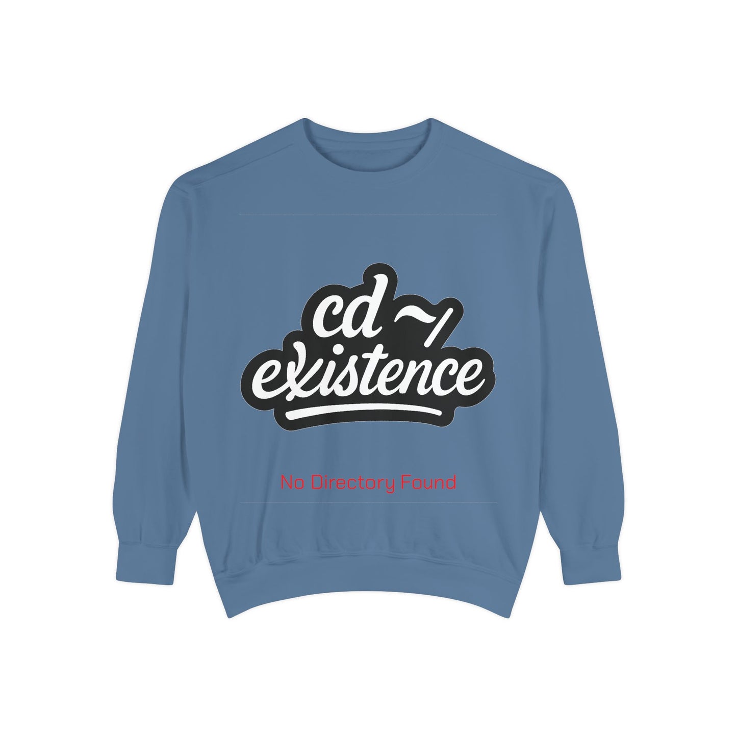 cd ~/existence Sweatshirt – Funny Linux Terminal & Programmer Humor Pullover