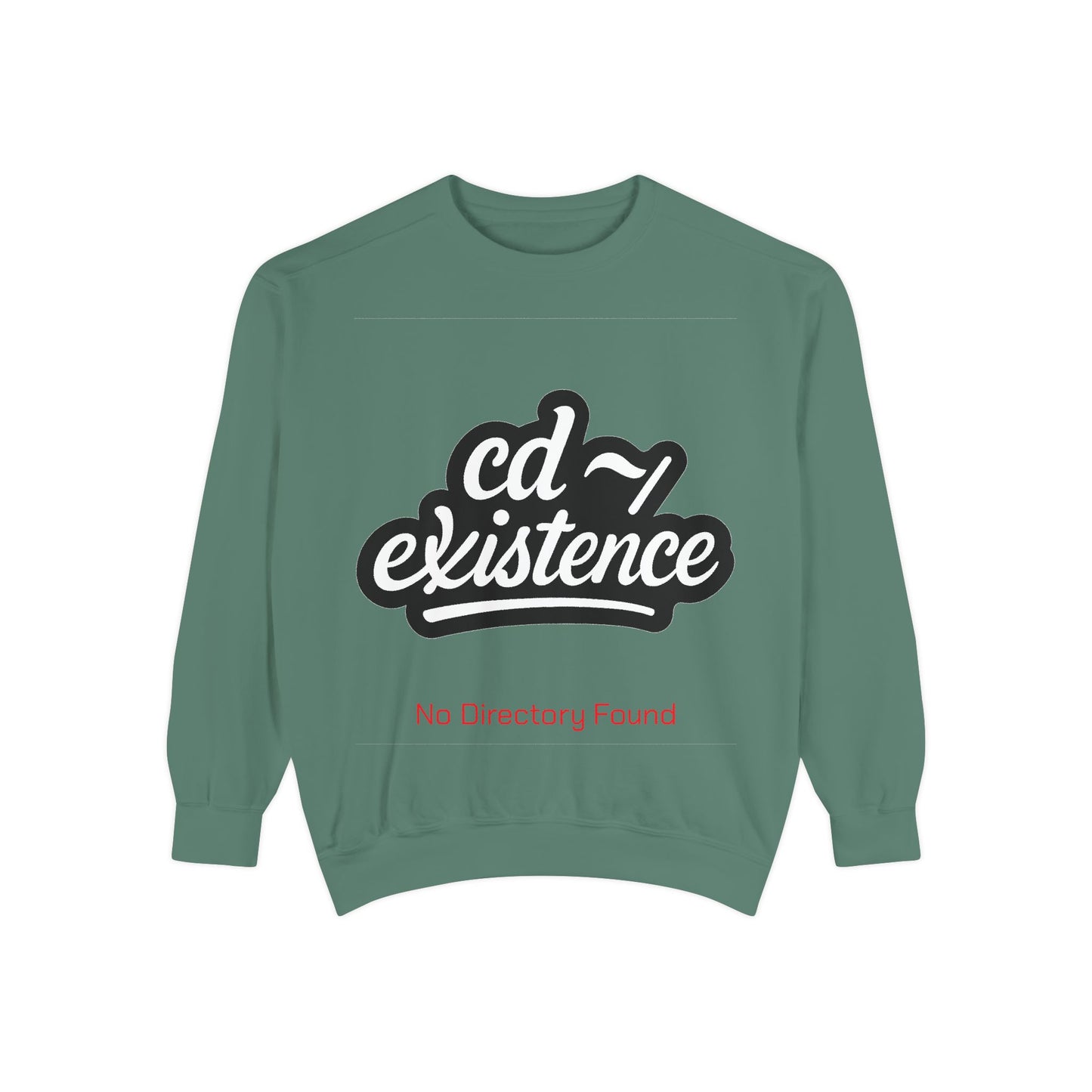 cd ~/existence Sweatshirt – Funny Linux Terminal & Programmer Humor Pullover