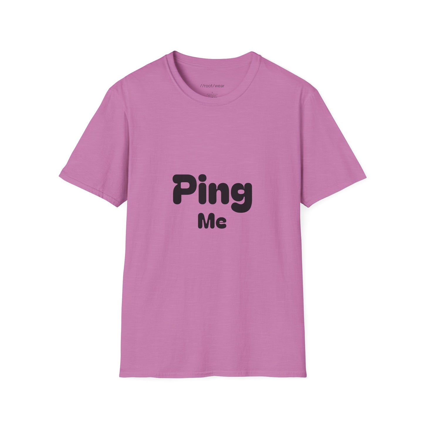 Ping Me T-Shirt – Funny Networking & Programmer Humor Tee