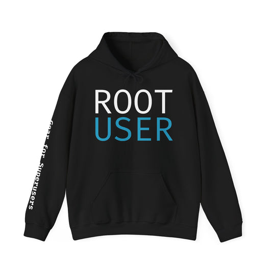 Root User Hoodie – Tech-Inspired Hoodie for Programmers, Hackers & Sysadmins