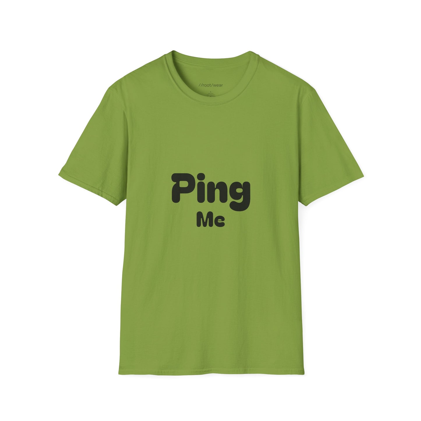 Ping Me T-Shirt – Funny Networking & Programmer Humor Tee