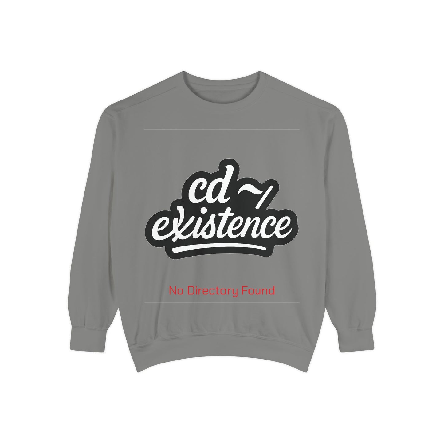 cd ~/existence Sweatshirt – Funny Linux Terminal & Programmer Humor Pullover